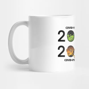 2020 COVID-19 VS 2021 COVID-PRO funny Mug